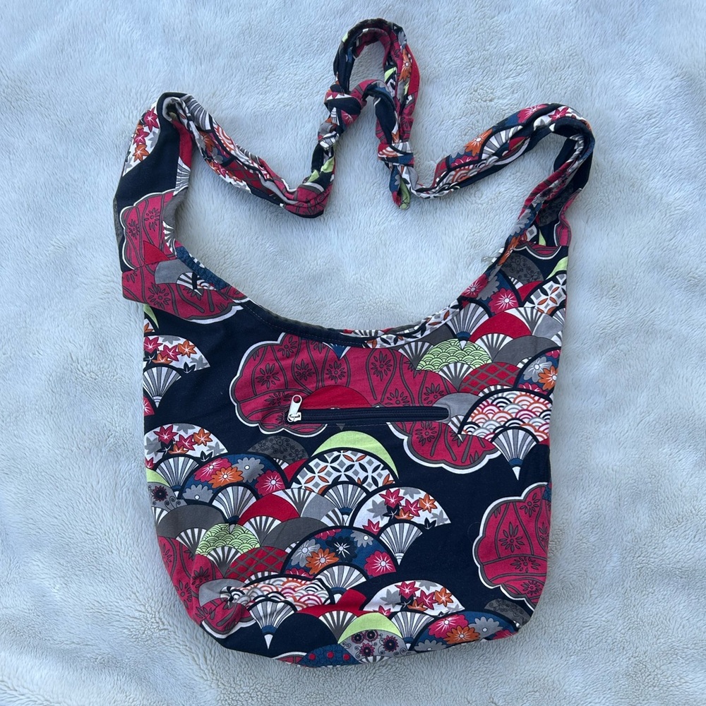 Gorgeous and practical cotton print tote bag